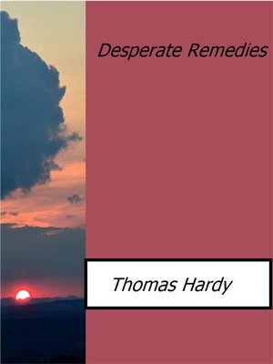 cover image of Desperate Remedies
